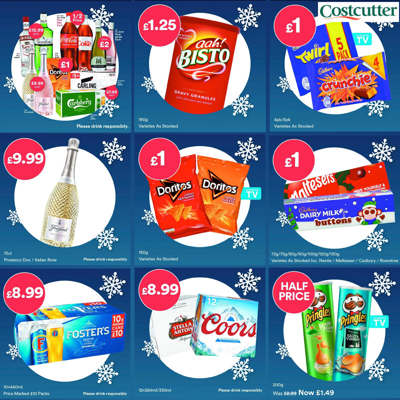 SGN Costcutter Offers - 24th November - 14th December