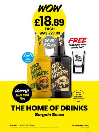 Farnborough Bargain Booze May offers - Click here to view this entry